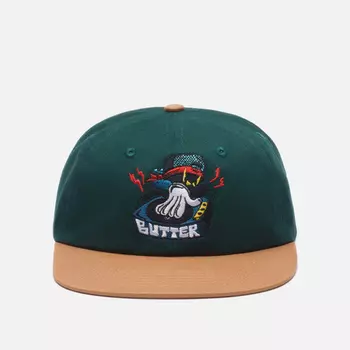 Кепка Butter Goods Spinner 6 Panel, цвет зелёный