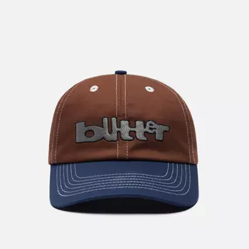 Кепка Butter Goods Warped 6 Panel, цвет коричневый