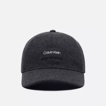 Кепка Calvin Klein Jeans Wool Baseball, цвет серый