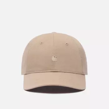 Кепка Carhartt WIP Madison Logo, цвет бежевый