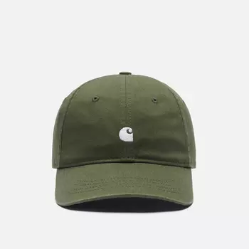 Кепка Carhartt WIP Madison Logo, цвет оливковый