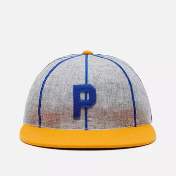 Кепка Ebbets Field Flannels Pasadena Merchants 1919 Vintage, цвет серый