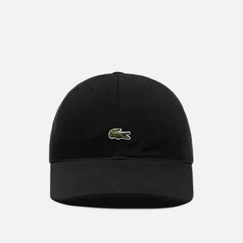 Кепка Lacoste Cotton Twill, цвет чёрный