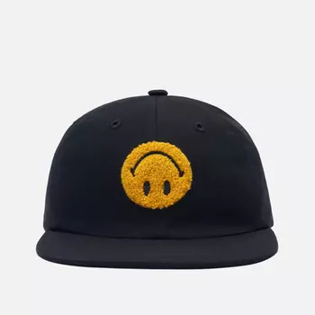Кепка MARKET Smiley Upside Down 6 Panel, цвет чёрный
