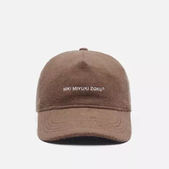 Кепка MKI Miyuki-Zoku V2 Mohair Ball, цвет коричневый