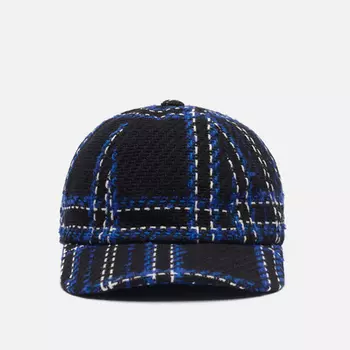 Кепка MSGM Tweed Maxi Check Baseball, цвет чёрный