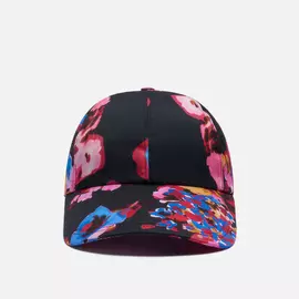 Кепка MSGM Watercolors Macro Flowers, цвет чёрный
