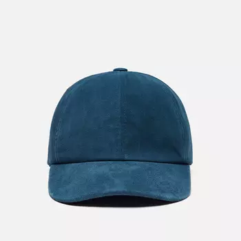 Кепка Paul Smith Suede, цвет синий