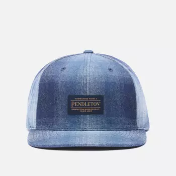 Кепка Pendleton Flat Brim, цвет синий