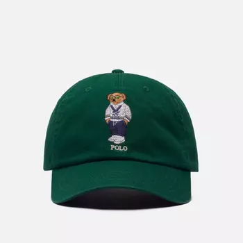Кепка Polo Ralph Lauren Polo Bear Twill Ball, цвет зелёный