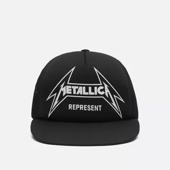 Кепка REPRESENT x Metallica Trucker, цвет чёрный