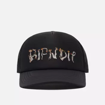 Кепка RIPNDIP Is This Real Life Trucker, цвет чёрный