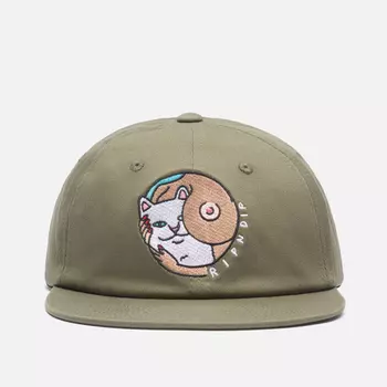 Кепка RIPNDIP Mbn Boobies Snapback, цвет оливковый