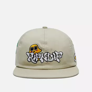 Кепка RIPNDIP Shroom Mania Strapback, цвет бежевый