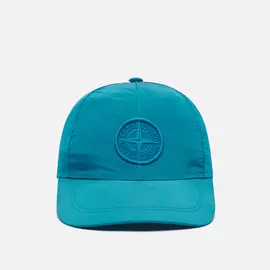 Кепка Stone Island Nylon Metal 6 Panel, цвет голубой, размер L