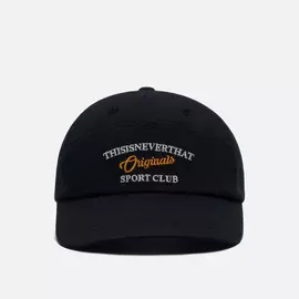Кепка thisisneverthat Sport Club 7 Panel, цвет чёрный