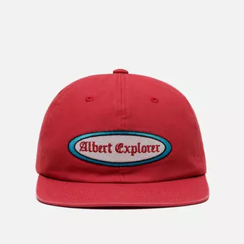 Кепка Uniform Bridge Albert Explore Circle Logo, цвет красный