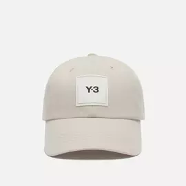 Кепка Y-3 Square Label, цвет бежевый