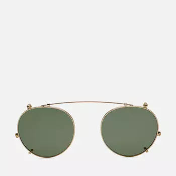 Клипоны Oliver Peoples Gregory Peck Clip Polarized, цвет золотой, размер 50mm