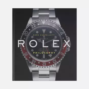 Книга ACC Art Books Rolex Philosophy, цвет серебряный