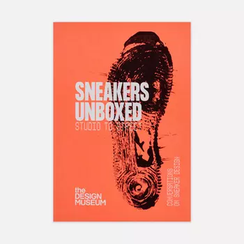 Книга Design Museum Sneakers Unboxed: Studio to Street, цвет красный
