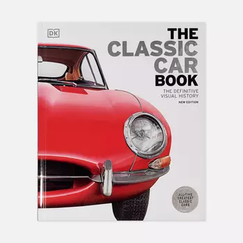 Книга Dorling Kindersley The Classic Car Book, цвет красный