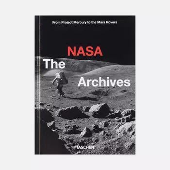 Книга TASCHEN The NASA Archives. 40th Ed., цвет серый