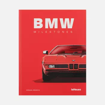 Книга teNeues BMW Milestones, цвет красный