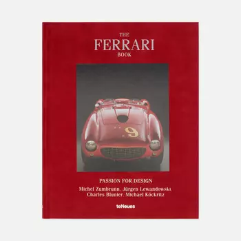 Книга teNeues The Ferrari Book: Passion For Design, цвет красный