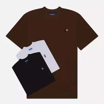 Комплект мужских футболок MARKET 3-Pack Smiley, цвет комбинированный, размер XL