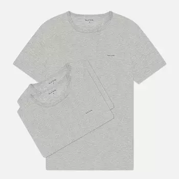 Комплект мужских футболок Paul Smith Classic 3-Pack, цвет серый, размер S
