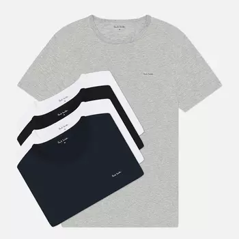 Комплект мужских футболок Paul Smith Classic 5-Pack, цвет комбинированный, размер S