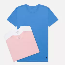 Комплект мужских футболок Polo Ralph Lauren Crew Neck 3-Pack, цвет комбинированный, размер L