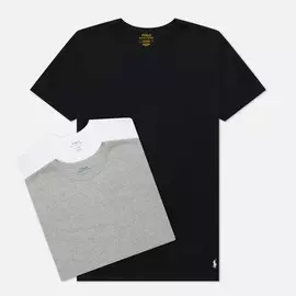 Комплект мужских футболок Polo Ralph Lauren Crew Neck 3-Pack, цвет комбинированный, размер M