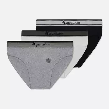 Комплект мужских трусов Aquascutum Slip 3-Pack, цвет комбинированный, размер XL