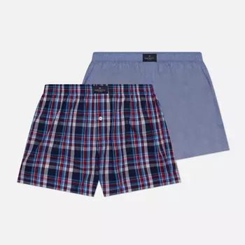 Комплект мужских трусов Hackett Bryan Check 2-Pack, цвет комбинированный, размер XXL