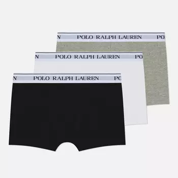 Комплект мужских трусов Polo Ralph Lauren Classic Trunk 3-Pack, цвет комбинированный, размер S
