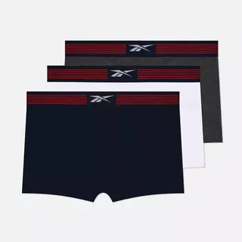 Комплект мужских трусов Reebok Abel 3-Pack, цвет комбинированный, размер S