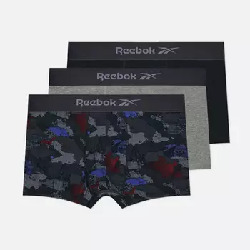 Комплект мужских трусов Reebok Anders 3-Pack, цвет комбинированный, размер S