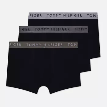 Комплект мужских трусов Tommy Hilfiger Underwear 3-Pack Metallic Waistband Trunks Gift Set, цвет комбинированный, размер XL