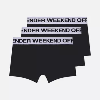 Комплект мужских трусов Weekend Offender Boxer Shorts 3-Pack, цвет серый, размер S