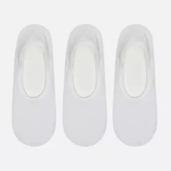 Комплект носков Dickies 3-Pack Invisible, цвет белый, размер 35-38 EU