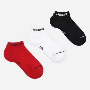 Комплект носков Jordan 3-Pack Everyday No-Show, цвет комбинированный, размер 38-42 EU