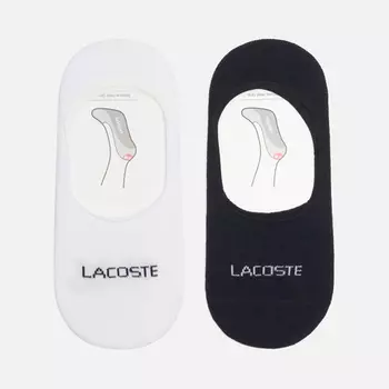 Комплект носков Lacoste 2-Pack Invisible, цвет комбинированный, размер 41-45 EU