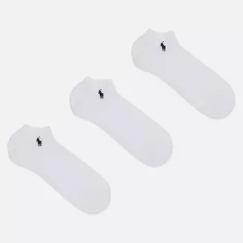 Комплект носков Polo Ralph Lauren Mini Pony Ghost 3-Pack, цвет белый, размер 40-46 EU