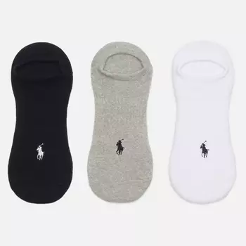 Комплект носков Polo Ralph Lauren Performance No-Show 6-Pack, цвет комбинированный, размер 40-46 EU