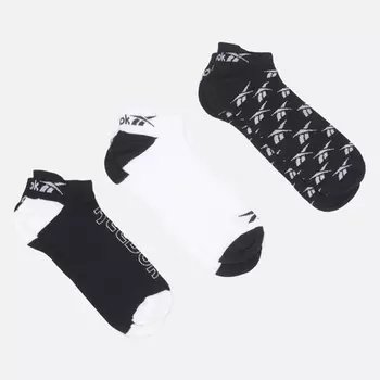 Комплект носков Reebok Liner Combo 3-Pack, цвет комбинированный, размер 37-39 EU