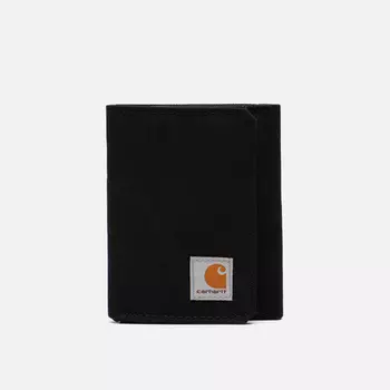 Кошелек Carhartt Nylon Duck Trifold, цвет чёрный