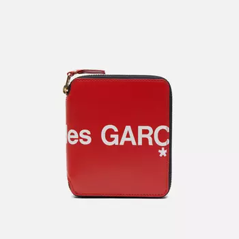 Кошелек Comme des Garcons Wallet SA2100HL Huge Logo, цвет красный
