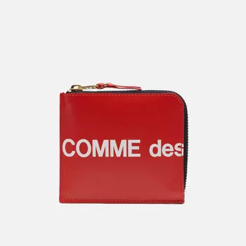 Кошелек Comme des Garcons Wallet SA3100HL Huge Logo, цвет красный